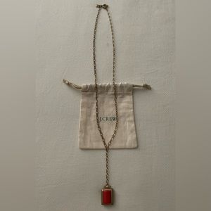 J. Crew Reversible Brass Locket